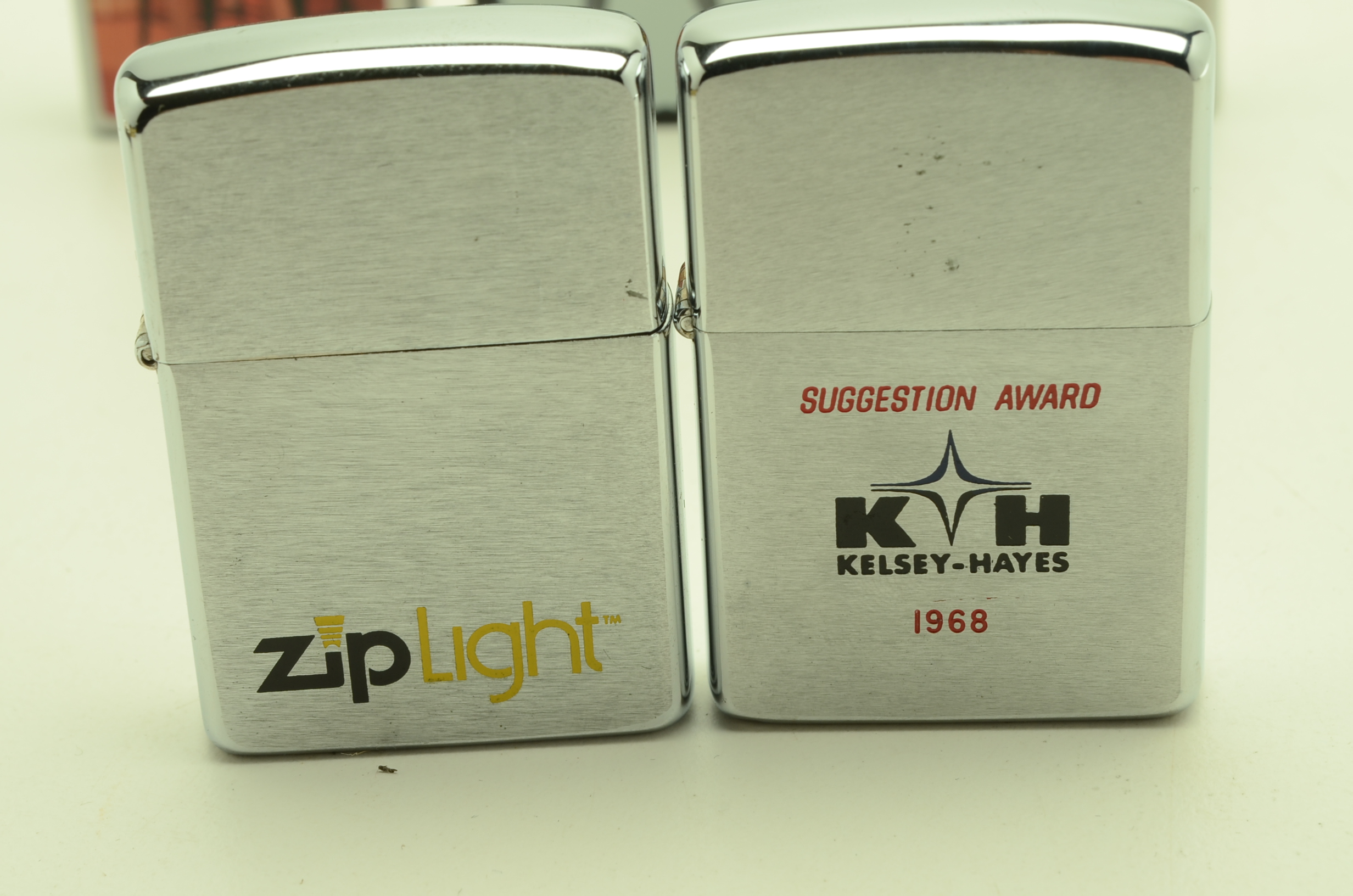 Collection of Five Vintage Zippo Lighters in Boxes