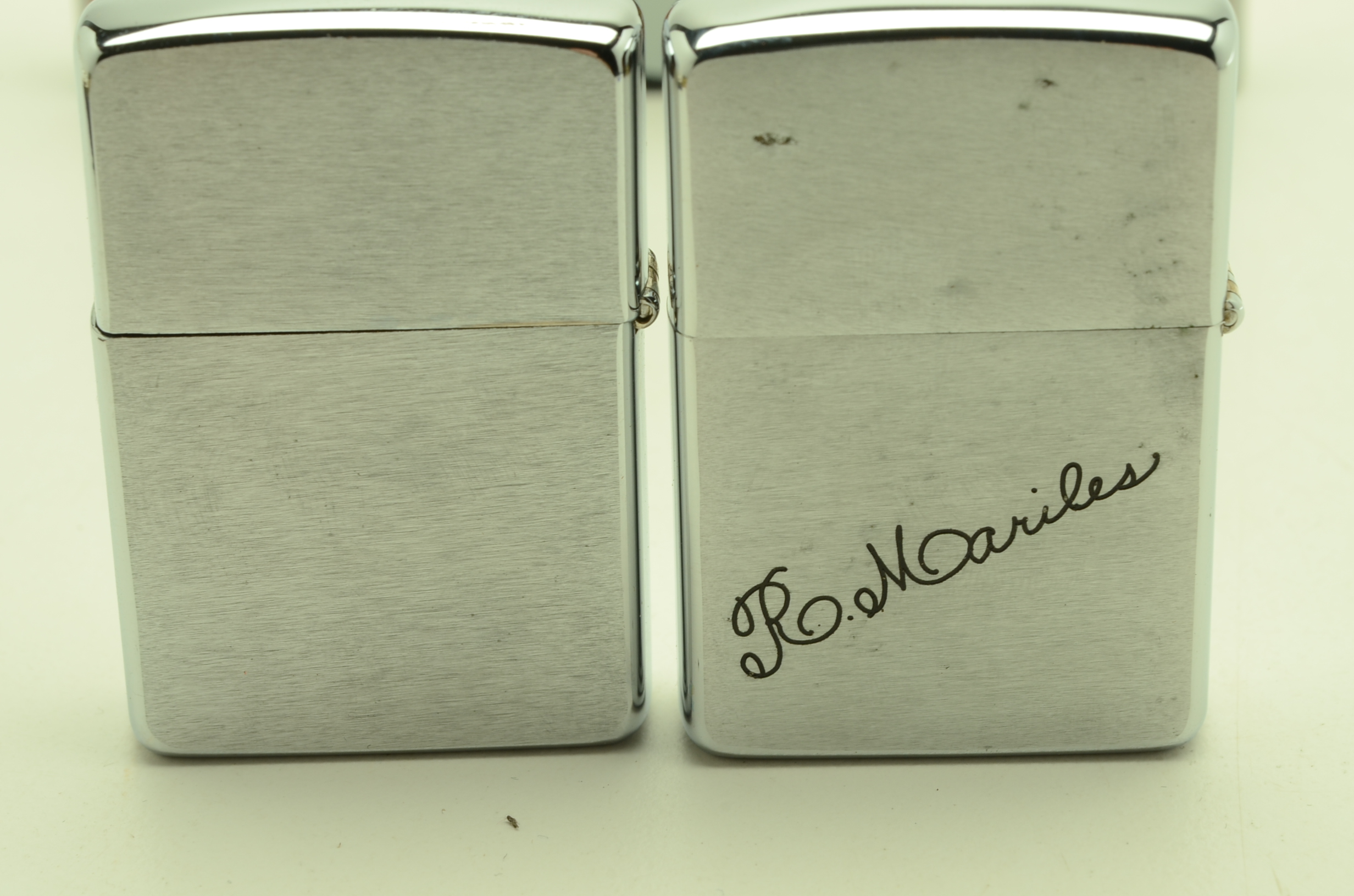 Collection of Five Vintage Zippo Lighters in Boxes