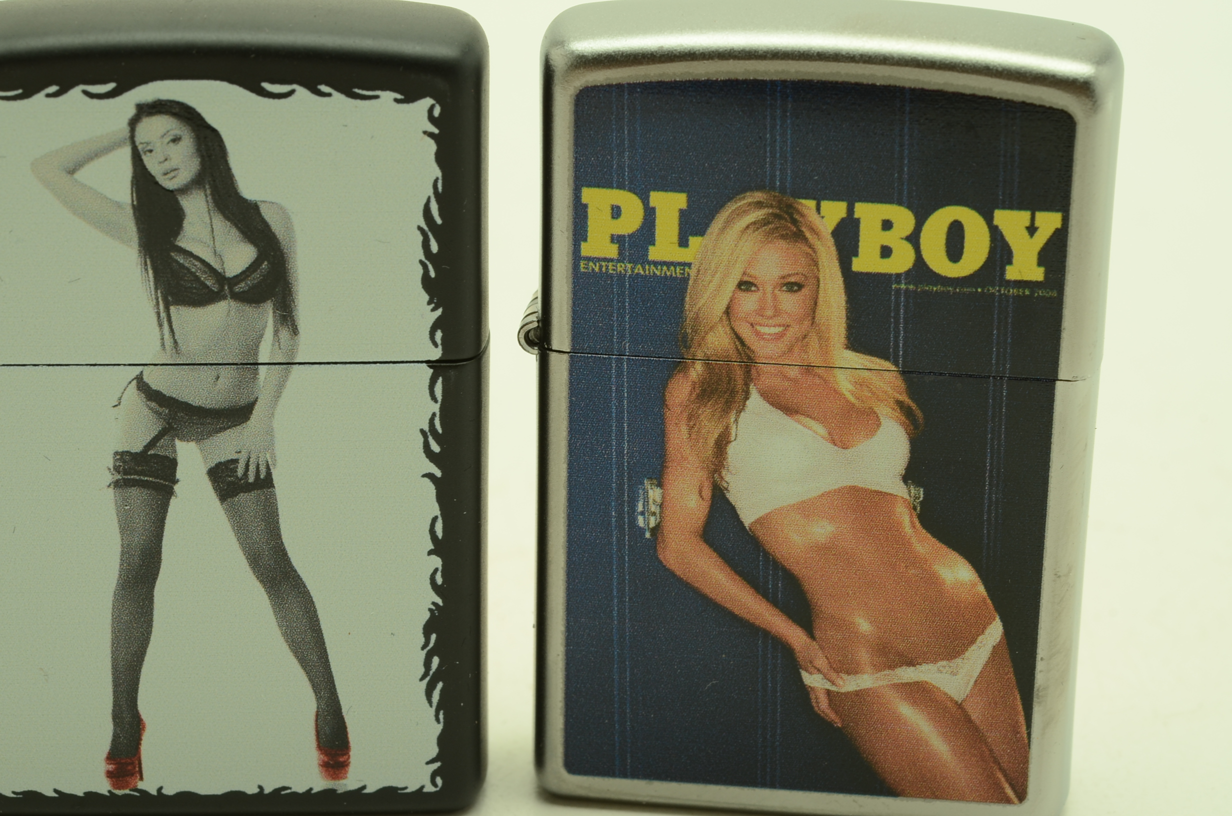 Collection of Five Vintage Zippo Lighters in Boxes