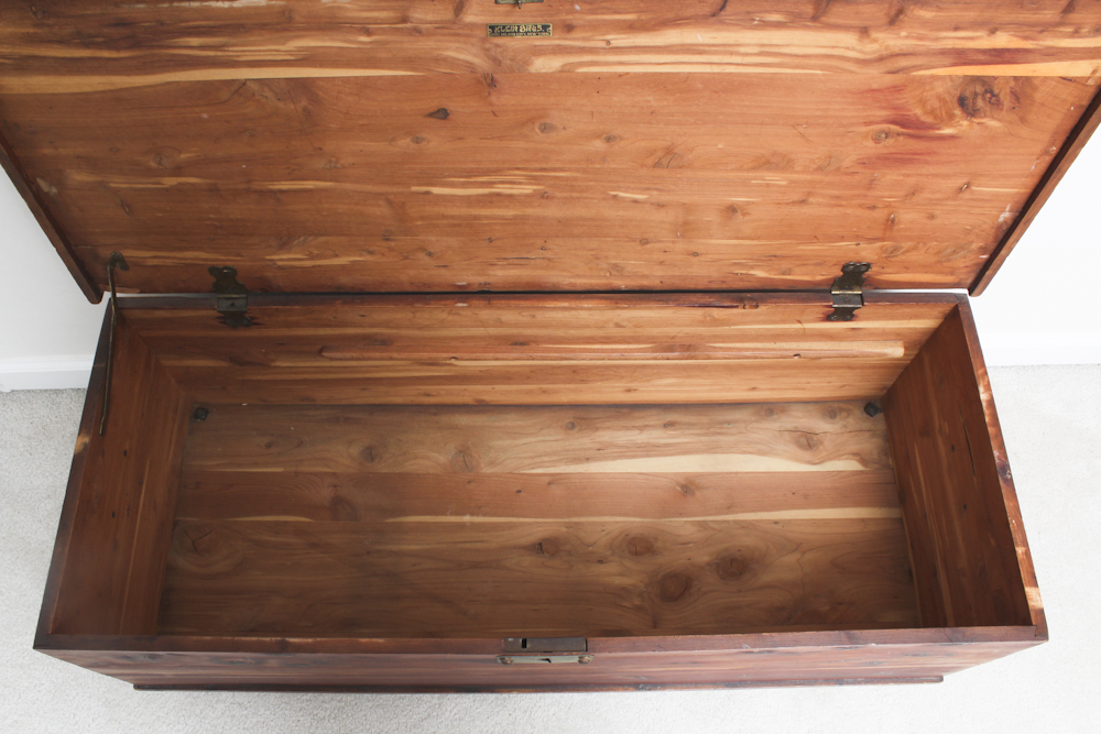 Early 20th C. Klein Bros. Cedar Chest