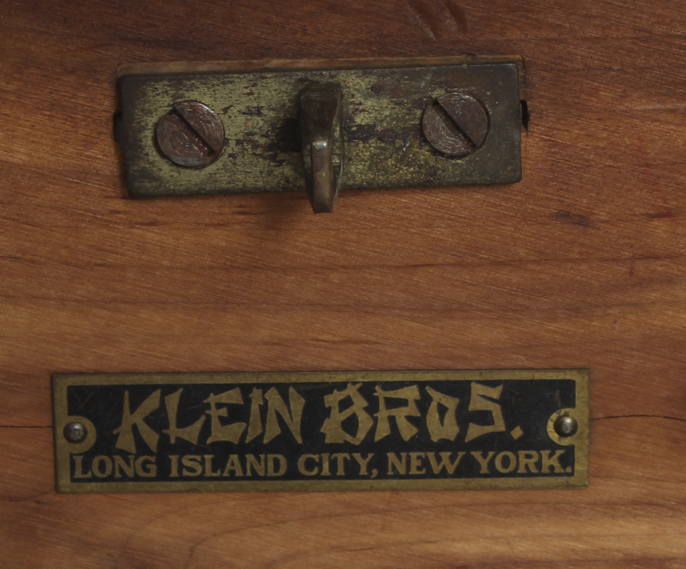 Early 20th C. Klein Bros. Cedar Chest