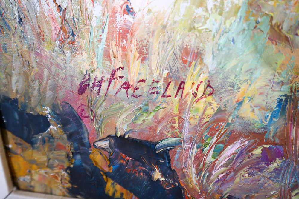 Betty Hay Freeland Oil Painting of a Seascape