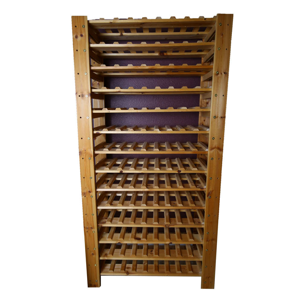 Wooden Wine Shelf