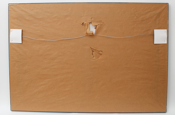 Gouache Painting on Canvas Board