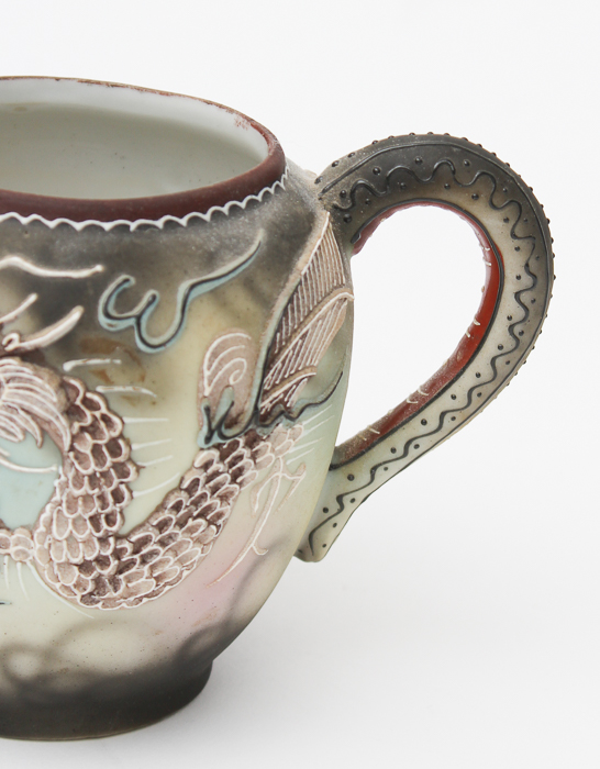 Japanese Ceramic Dragon Teapot