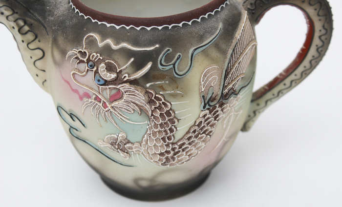 Japanese Ceramic Dragon Teapot