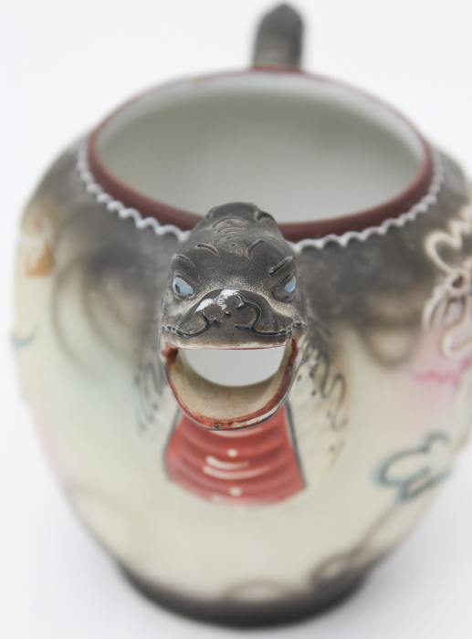 Japanese Ceramic Dragon Teapot
