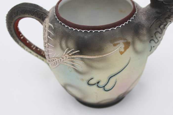 Japanese Ceramic Dragon Teapot