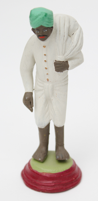 Vintage Multicultural Chalkware Figurines