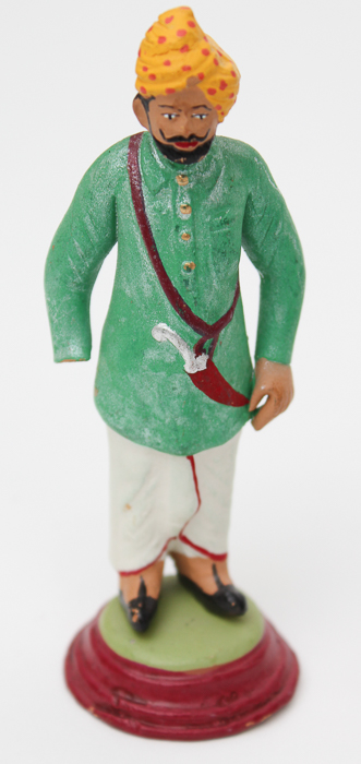 Vintage Multicultural Chalkware Figurines