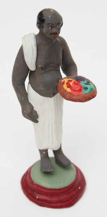 Vintage Multicultural Chalkware Figurines