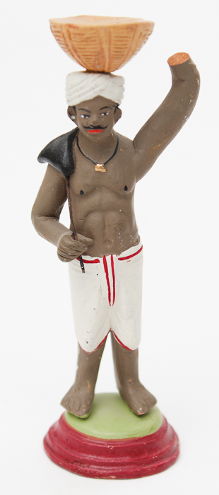 Vintage Multicultural Chalkware Figurines