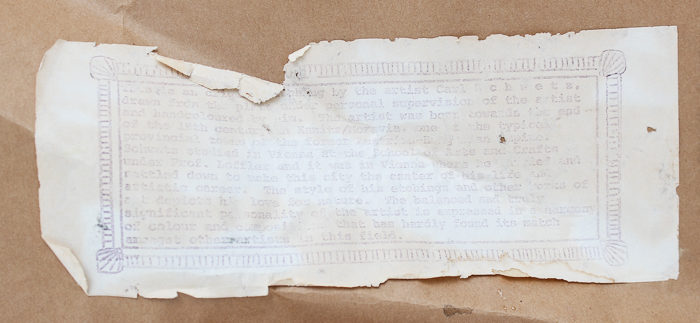 Karl Schwetz Color Etching of St. Charles Church