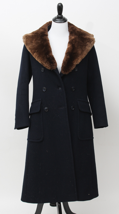 Cedarhurst Classics Wool and Shearling Coat