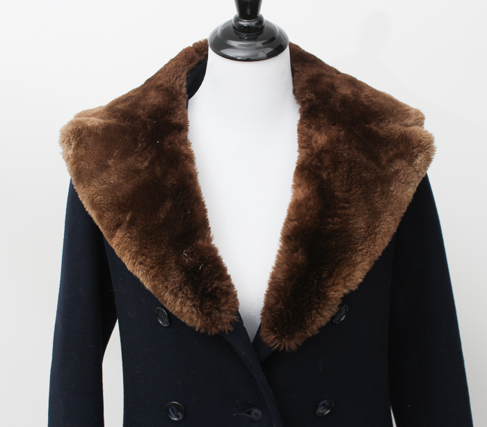 Cedarhurst Classics Wool and Shearling Coat