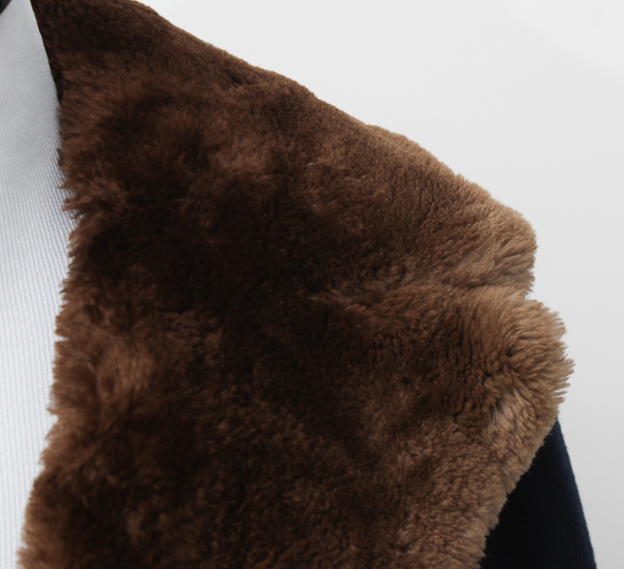 Cedarhurst Classics Wool and Shearling Coat