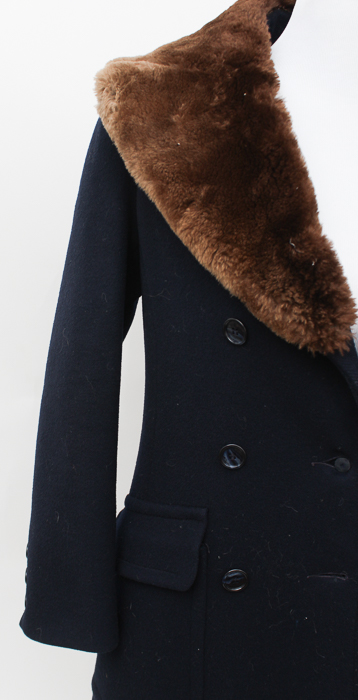 Cedarhurst Classics Wool and Shearling Coat