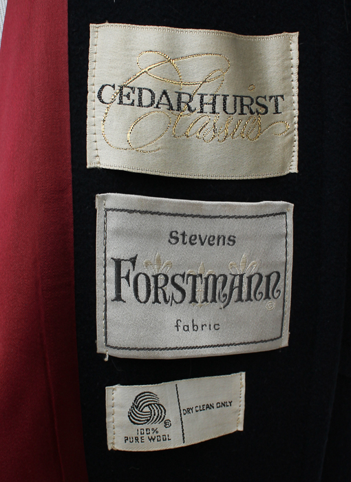 Cedarhurst Classics Wool and Shearling Coat