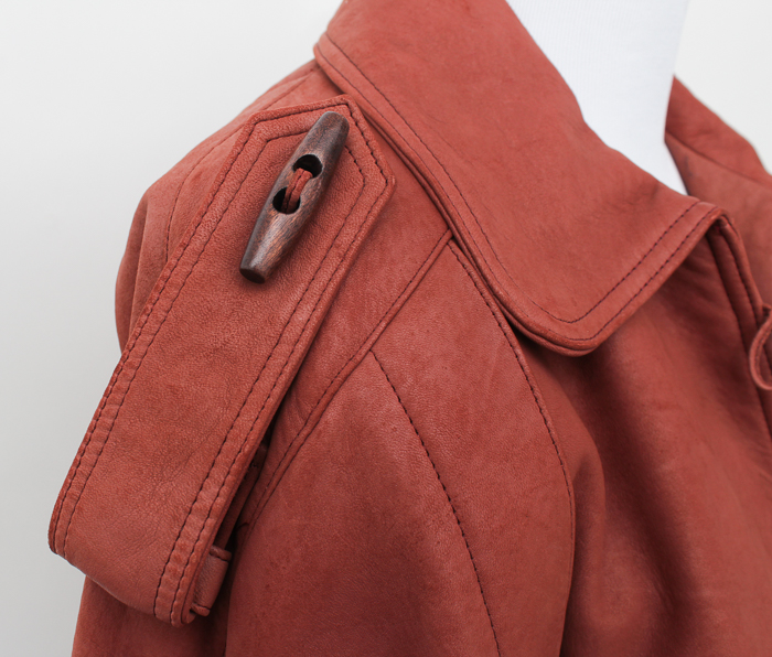 Exclusivos Baez Leather Jacket