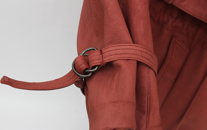 Exclusivos Baez Leather Jacket