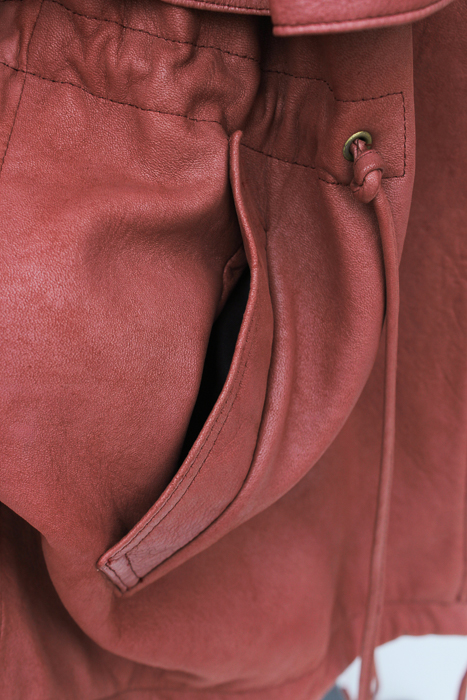 Exclusivos Baez Leather Jacket