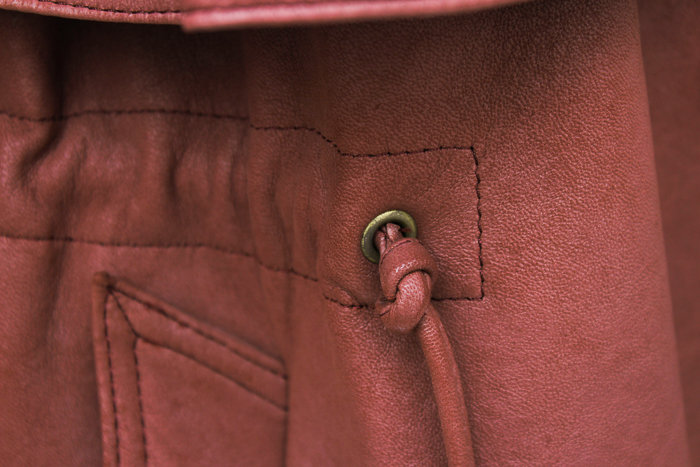 Exclusivos Baez Leather Jacket