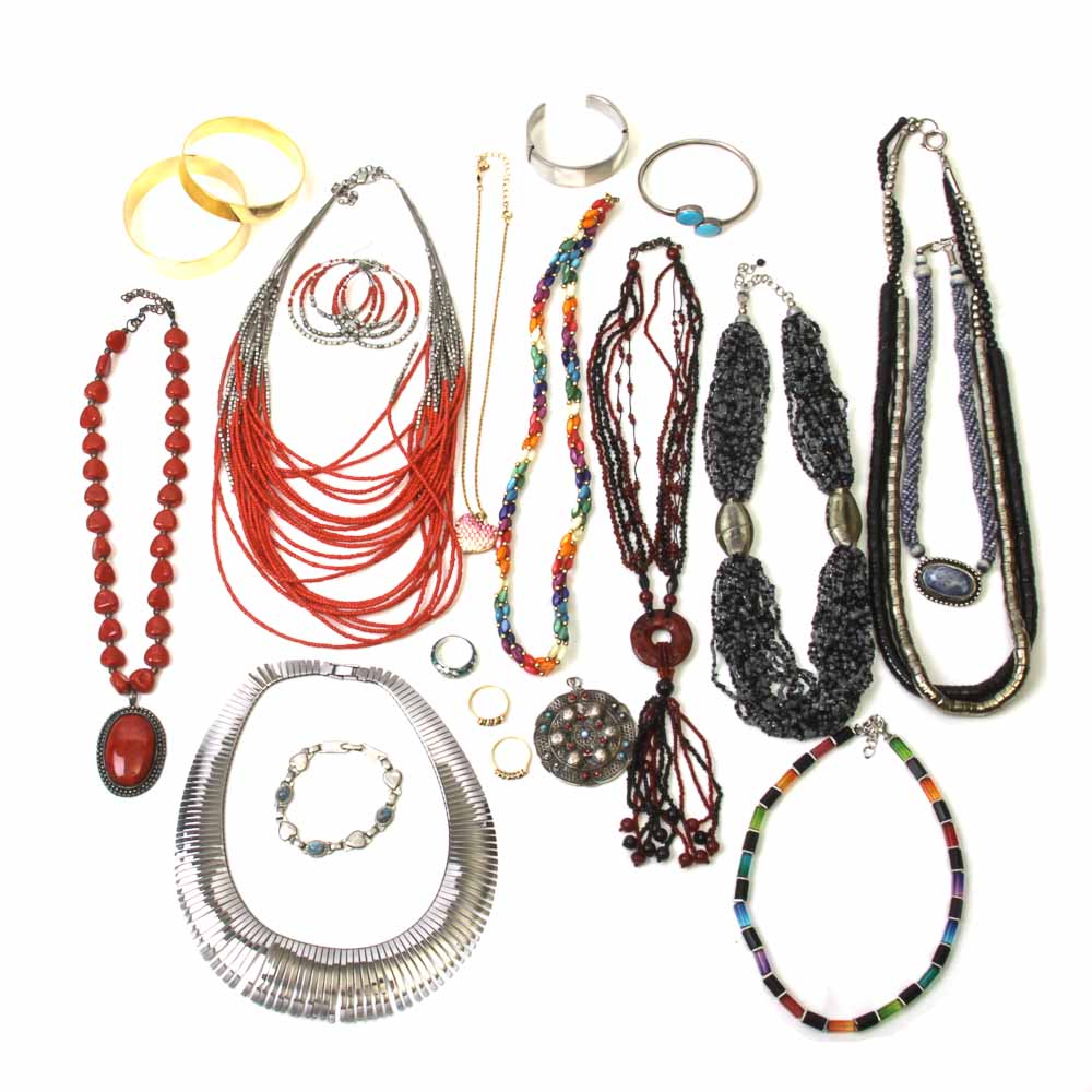 Colorful Costume Jewelry