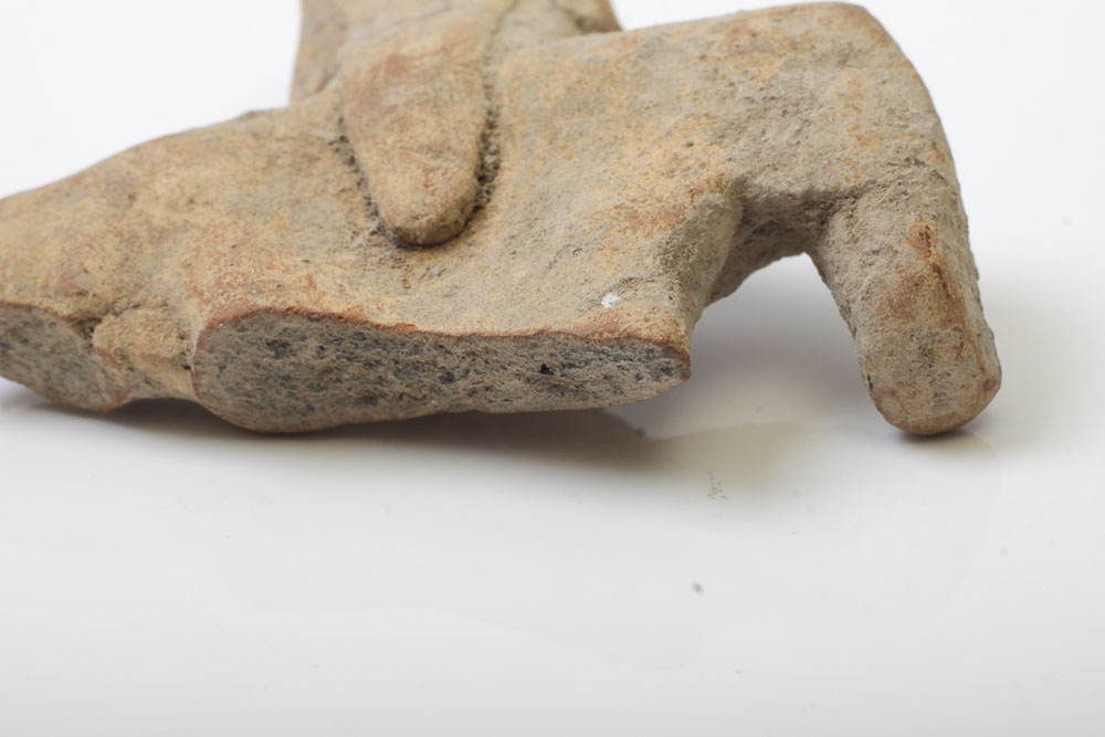 Clay Figure Fragment, Probably of Colima Culture (300-400 CE)