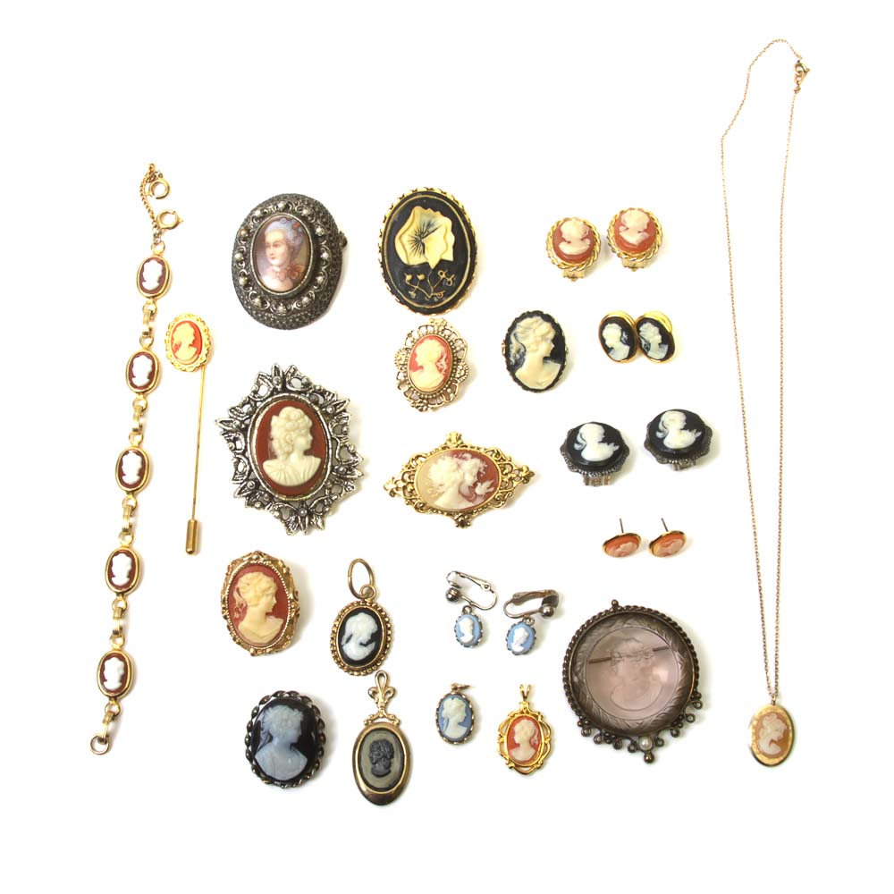 Costume Cameo Jewelry