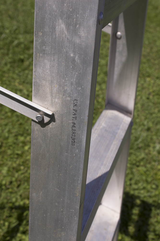 Three Aluminum Ladders