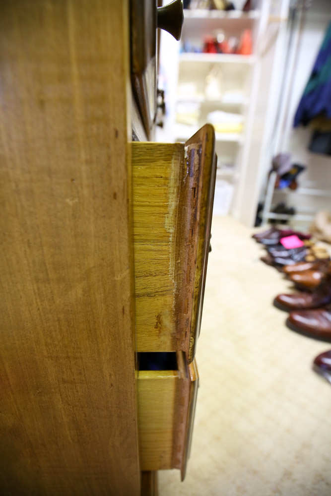 Small Solid Wood Chest of Drawers