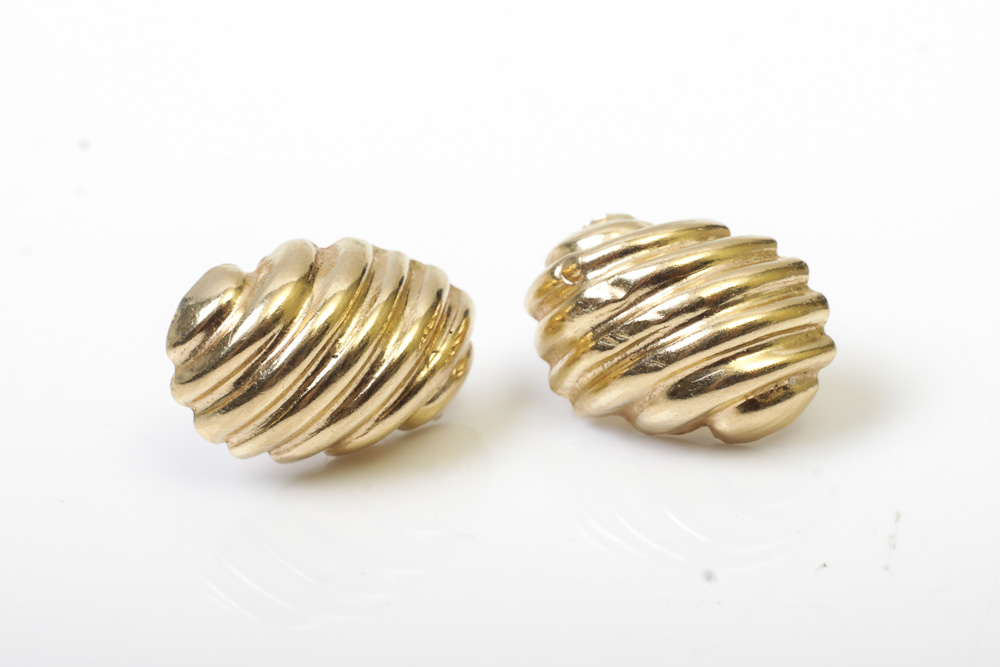 Variety of Yellow Gold Jewelry