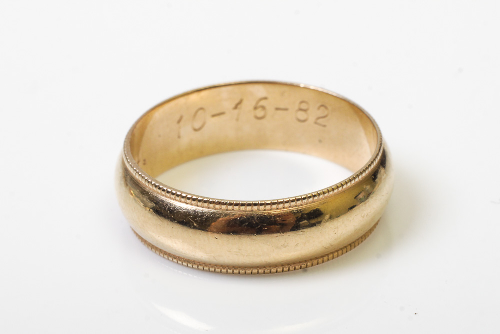 Variety of Yellow Gold Jewelry