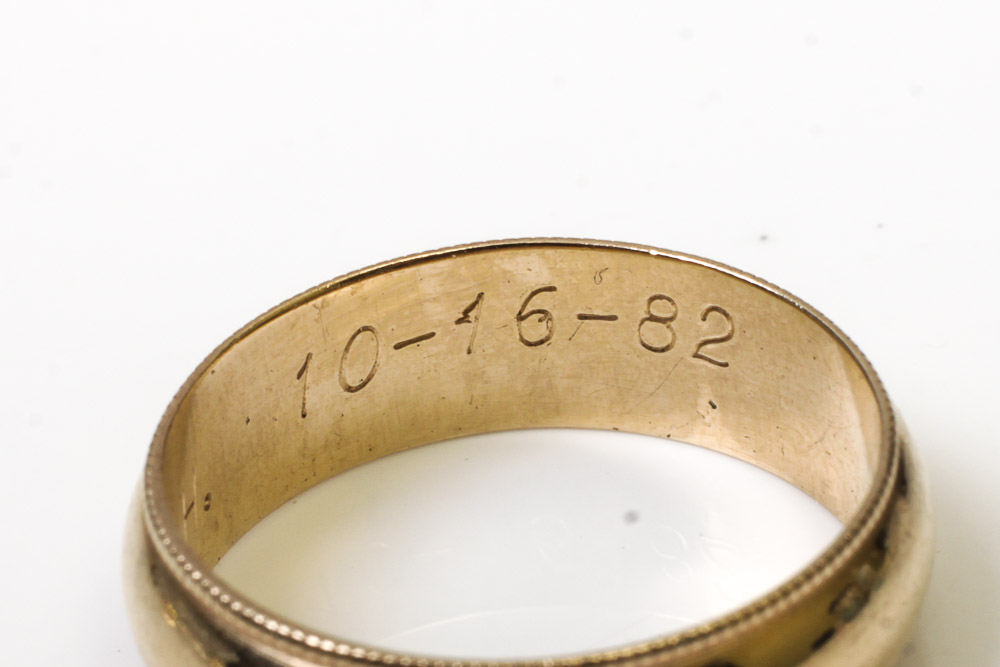 Variety of Yellow Gold Jewelry