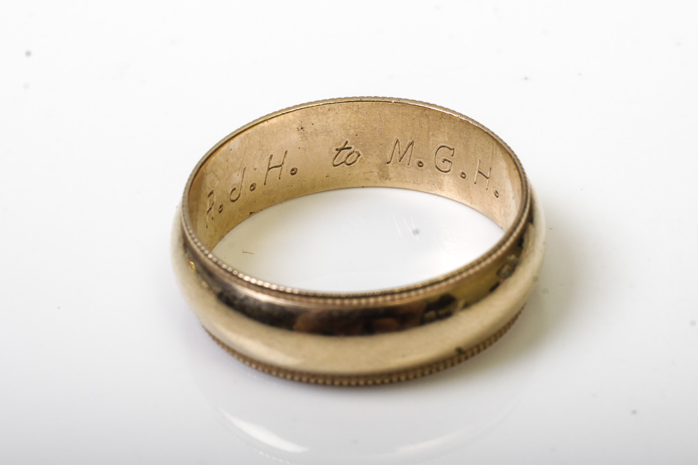 Variety of Yellow Gold Jewelry