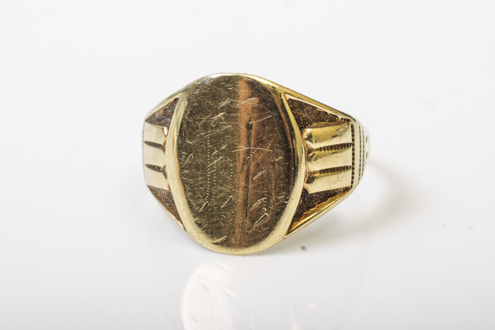 Variety of Yellow Gold Jewelry