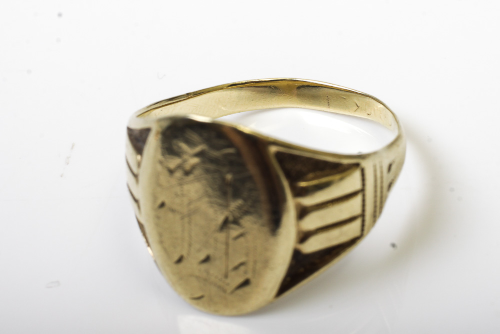 Variety of Yellow Gold Jewelry