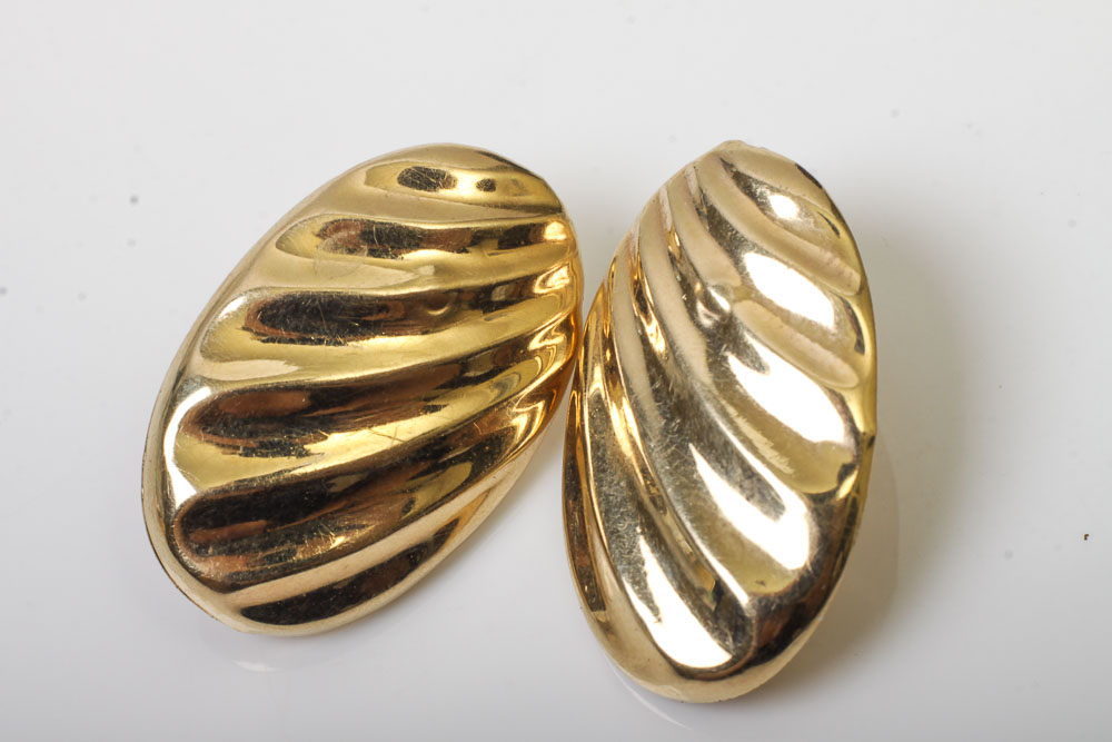 Variety of Yellow Gold Jewelry