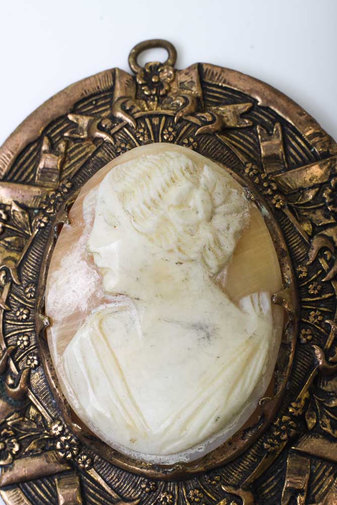 Cameo Pendant and Brooches