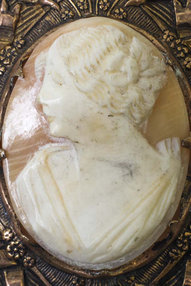 Cameo Pendant and Brooches