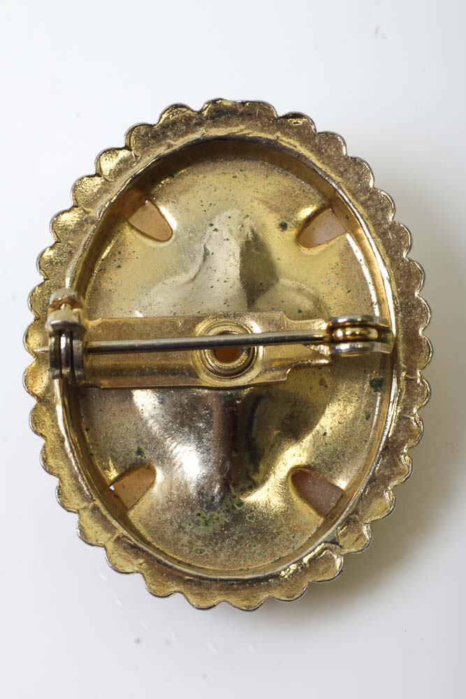 Cameo Pendant and Brooches