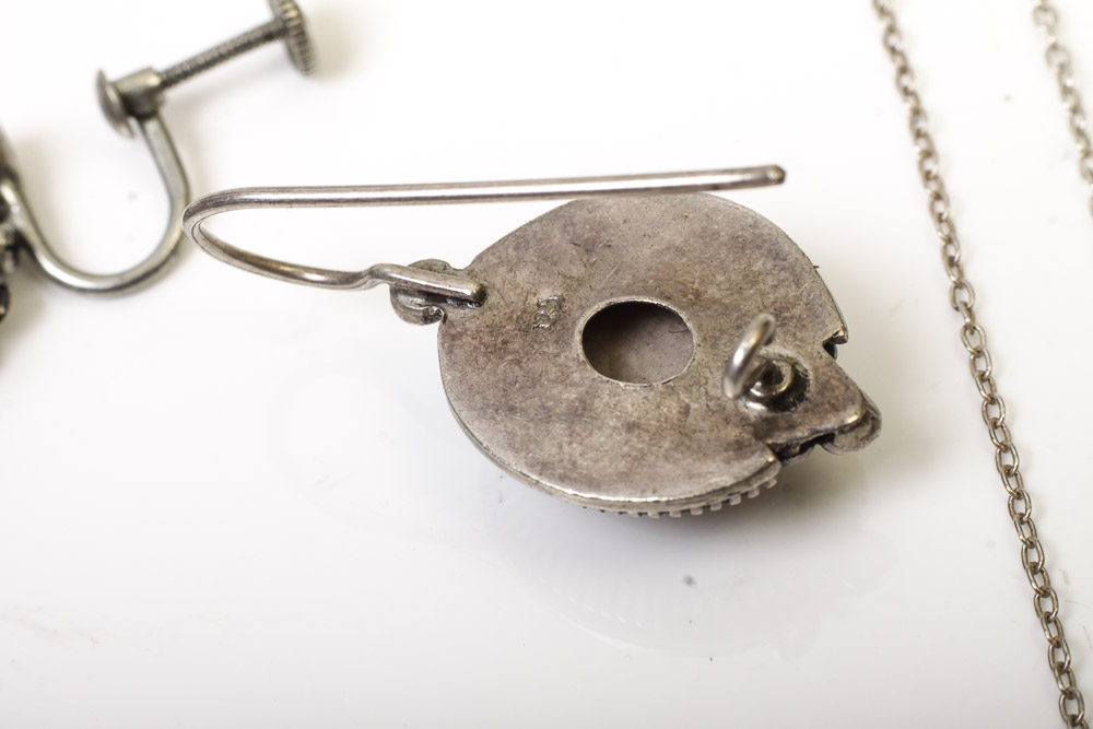 Large Variety of Sterling Silver Jewelry Scrap