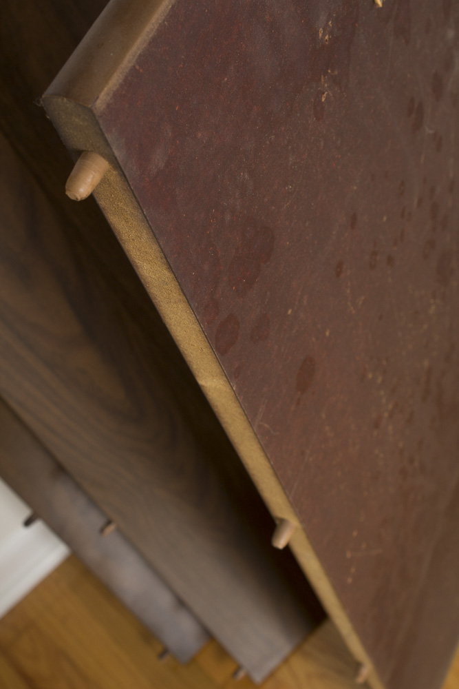 Mid-Century Laminate Extension Dining Table