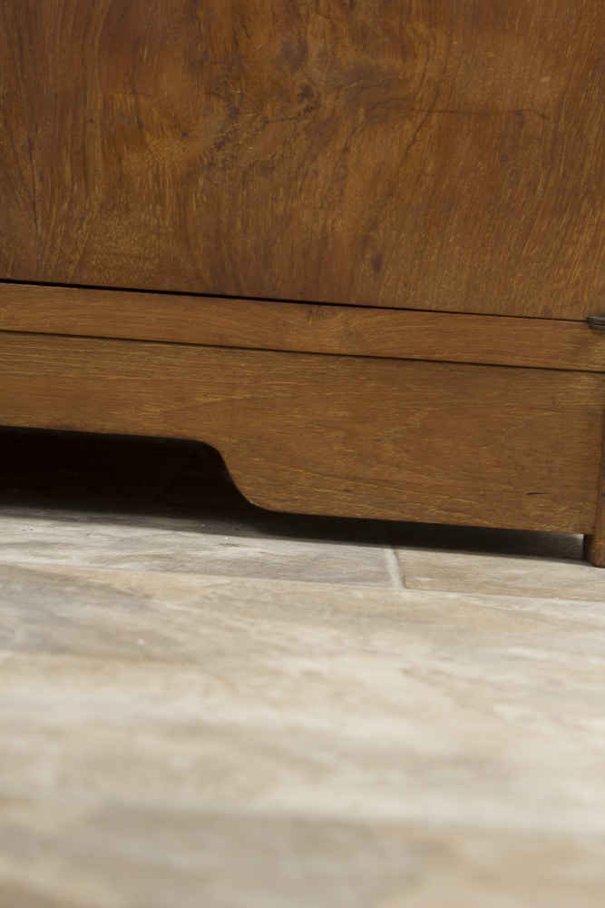 Vintage Teak Cabinet with Hutch