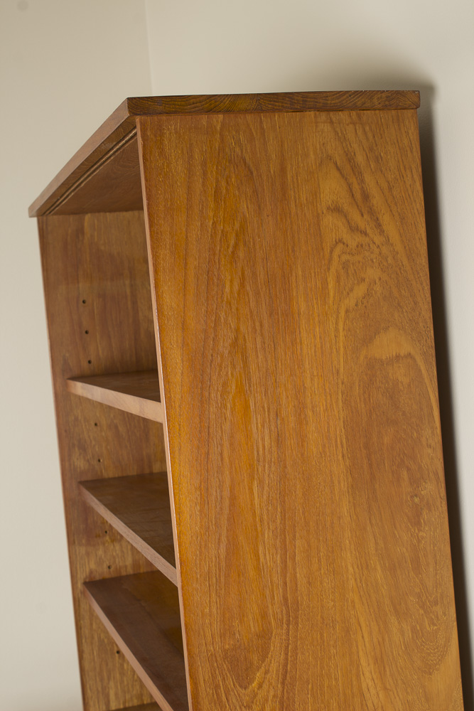 Vintage Teak Cabinet with Hutch