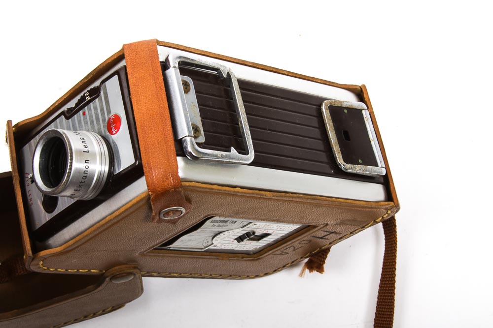 Vintage 1950s Kodak 8mm Brownie Movie Camera