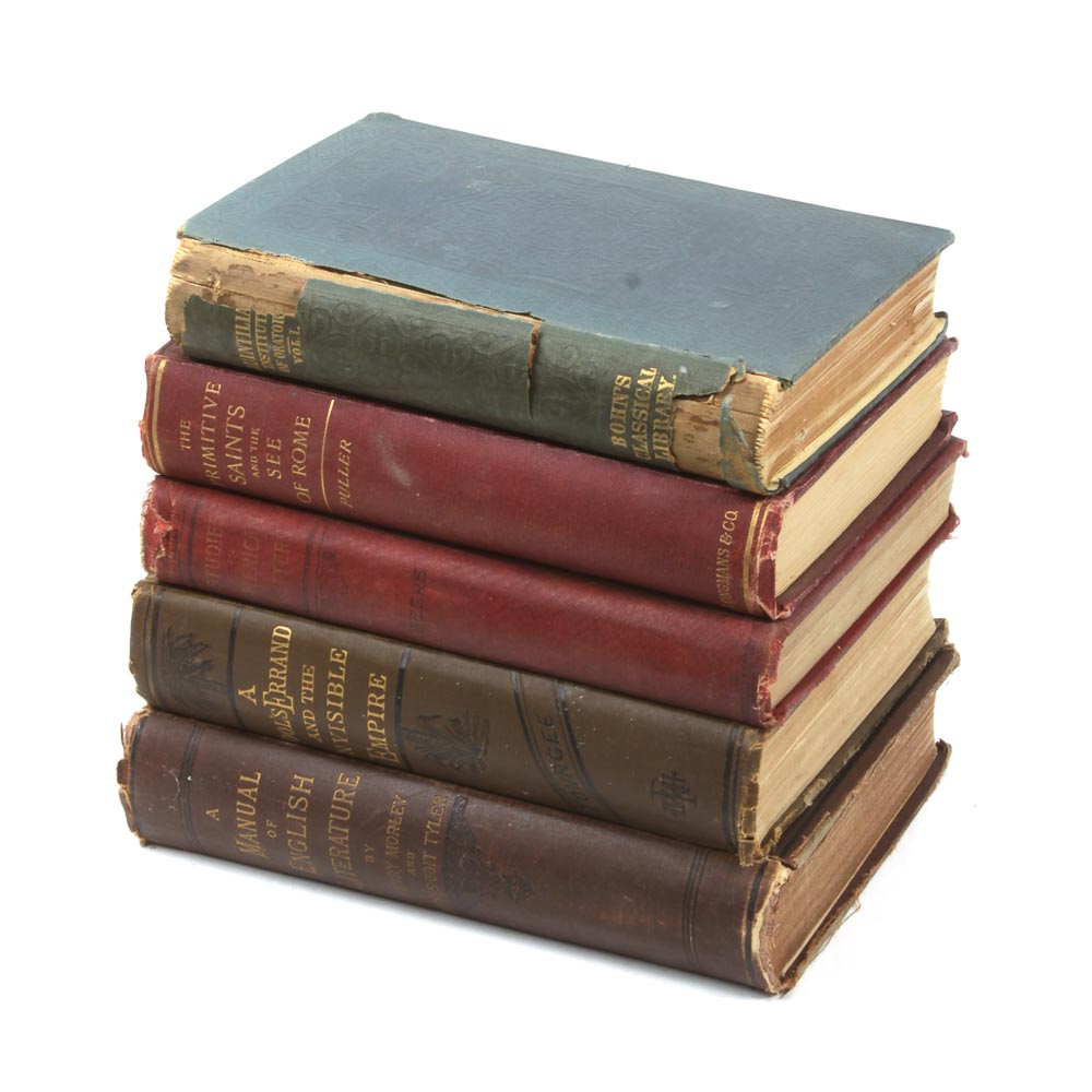 Antique Books from the 1880s