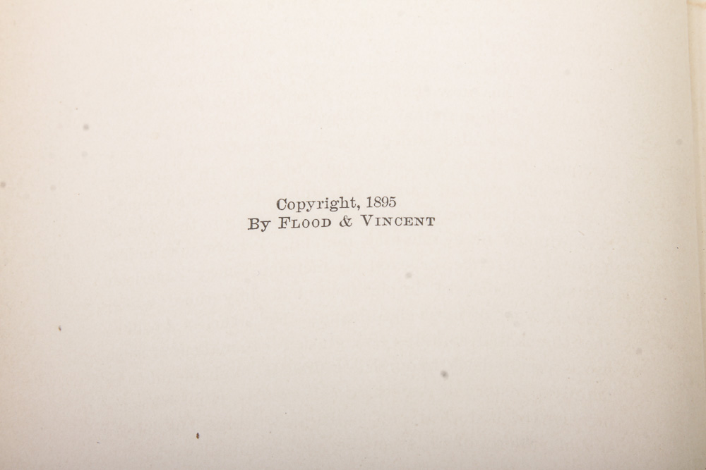 Antique Books from the 1880s