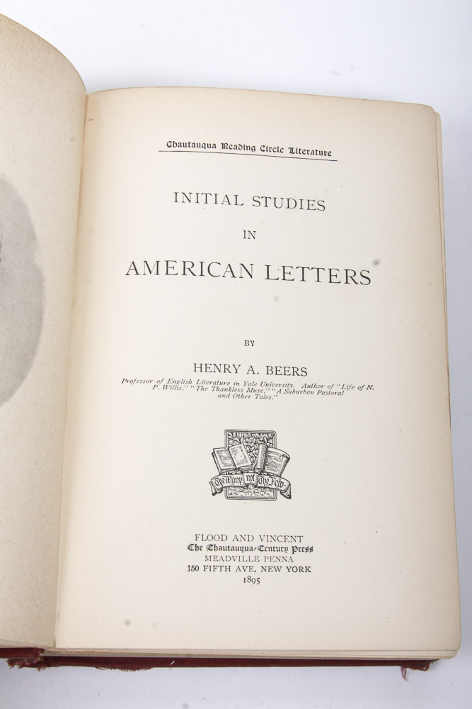 Antique Books from the 1880s