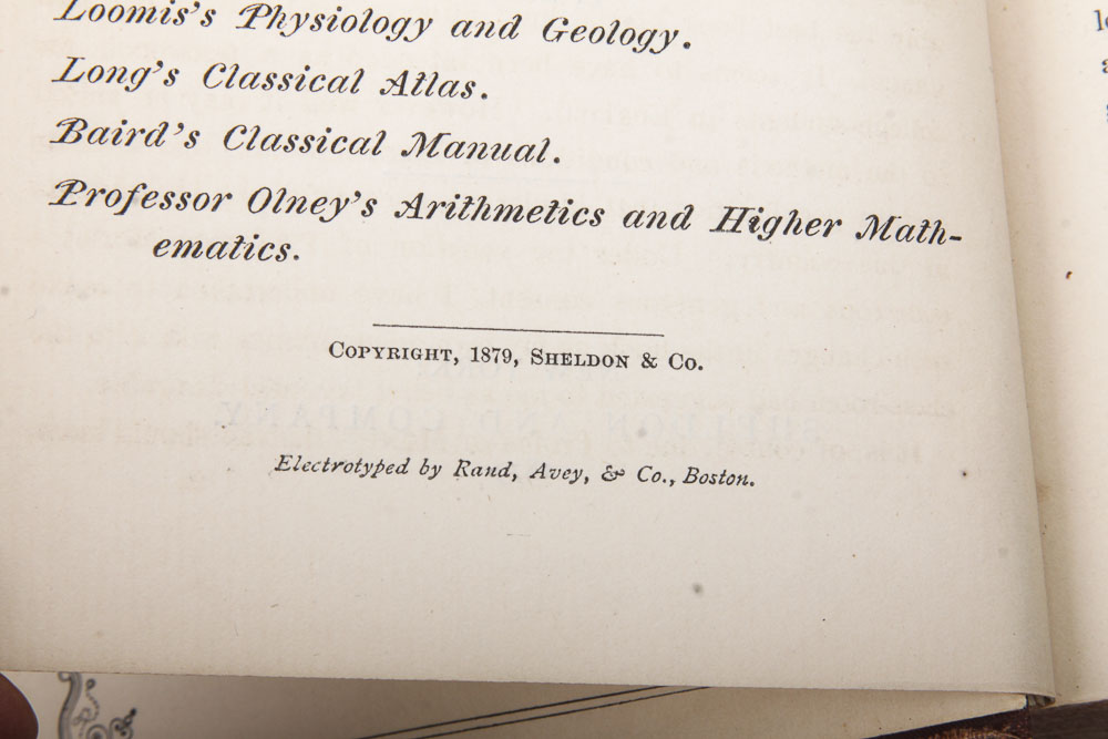 Antique Books from the 1880s